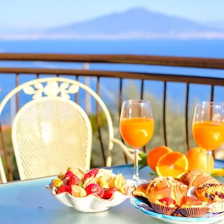 Villa Caruso Sorrento Private Heated Pool & Sea View Villa Sorrente