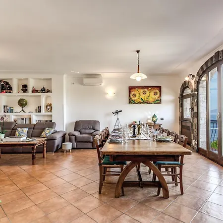 Villa Caruso Sorrento Private Heated Pool & Sea View Villa *